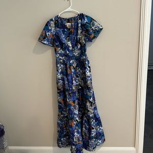 NWT Anthropologie Somerset Maxi “Sapphire” size small.